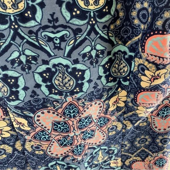 Hollister Multicolored Patterned Short Sleeve Mini Stretchy Sheath Dress Size M - Picture 3 of 5